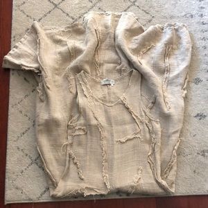 Ivan Grundahl 100% Linen Maxi Dress Sz S